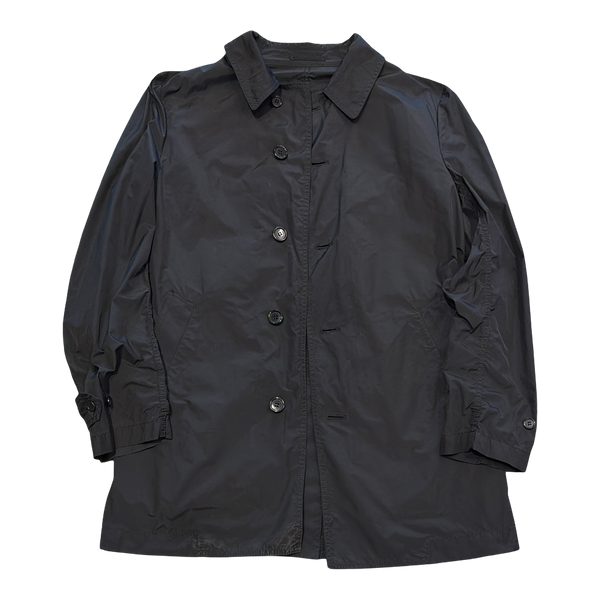 Comme des Garçons Homme Trench Coat Black