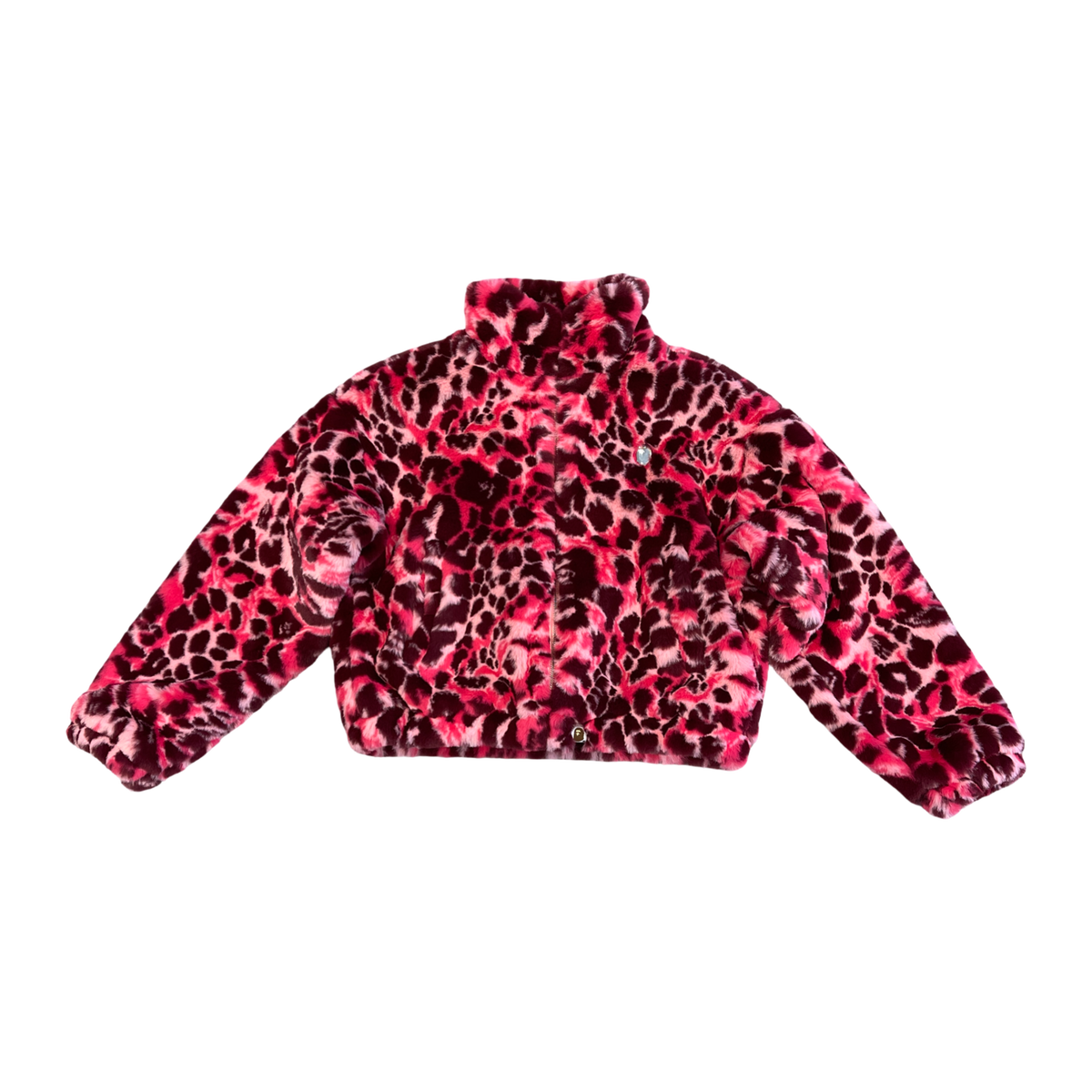 Bape Wild Leopard Fur Jacket