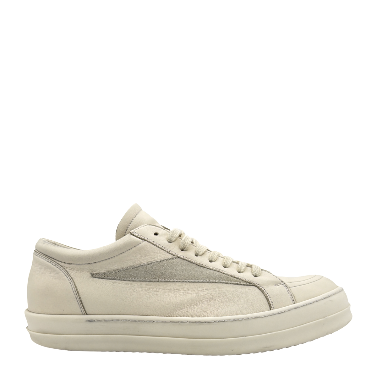 Rick Owen Low Top Sneakers Cream