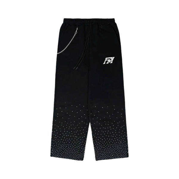 Forevermore Mirror Fade Sweatpants Black