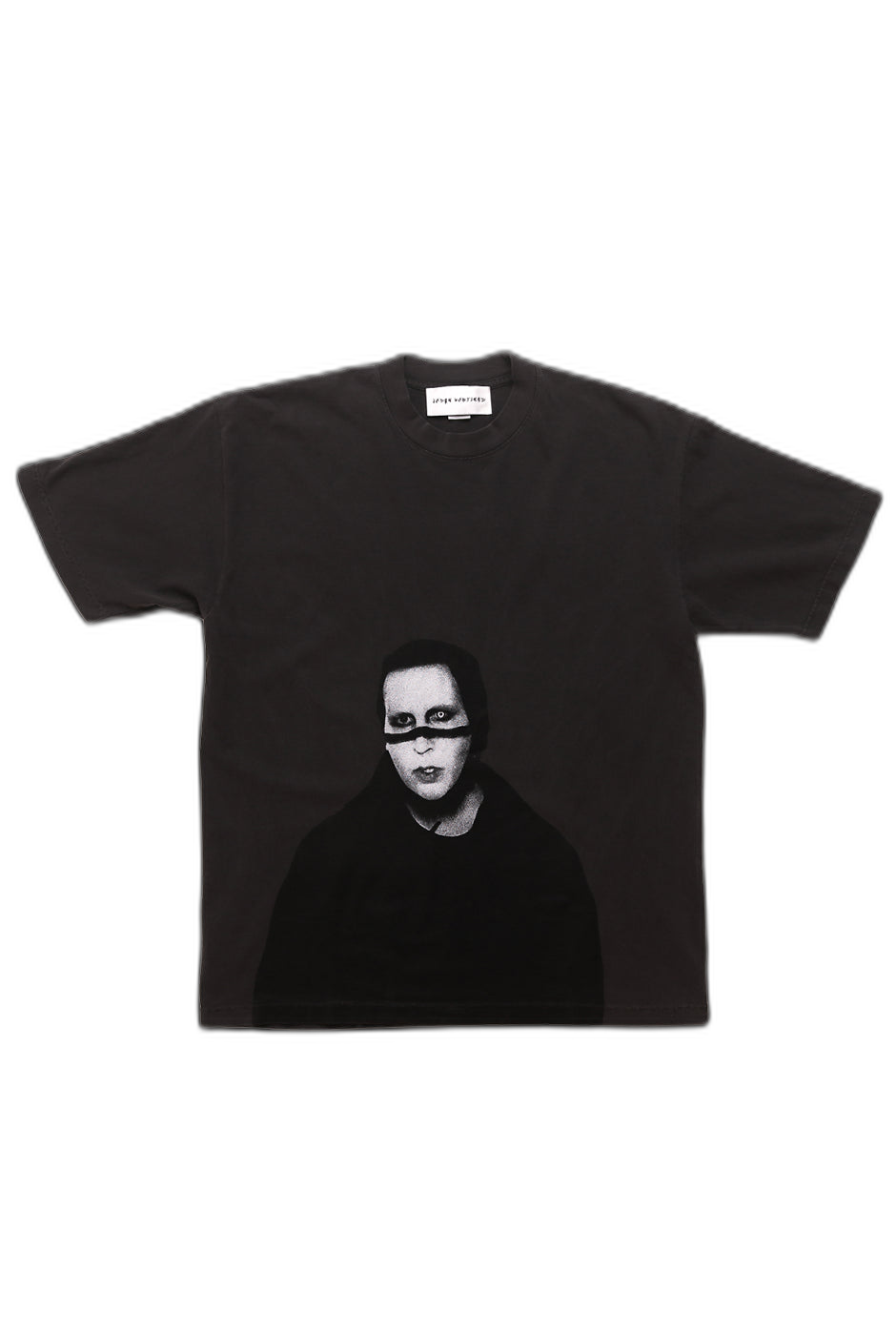 Marilyn Manson T Shirt Charcoal