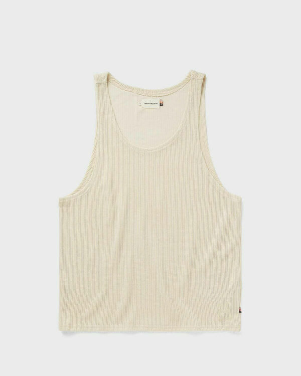 Honor The Gift Knit Tank Top Beige Tank Tops