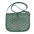 Goyard 233 Messenger Goyardine PM Green