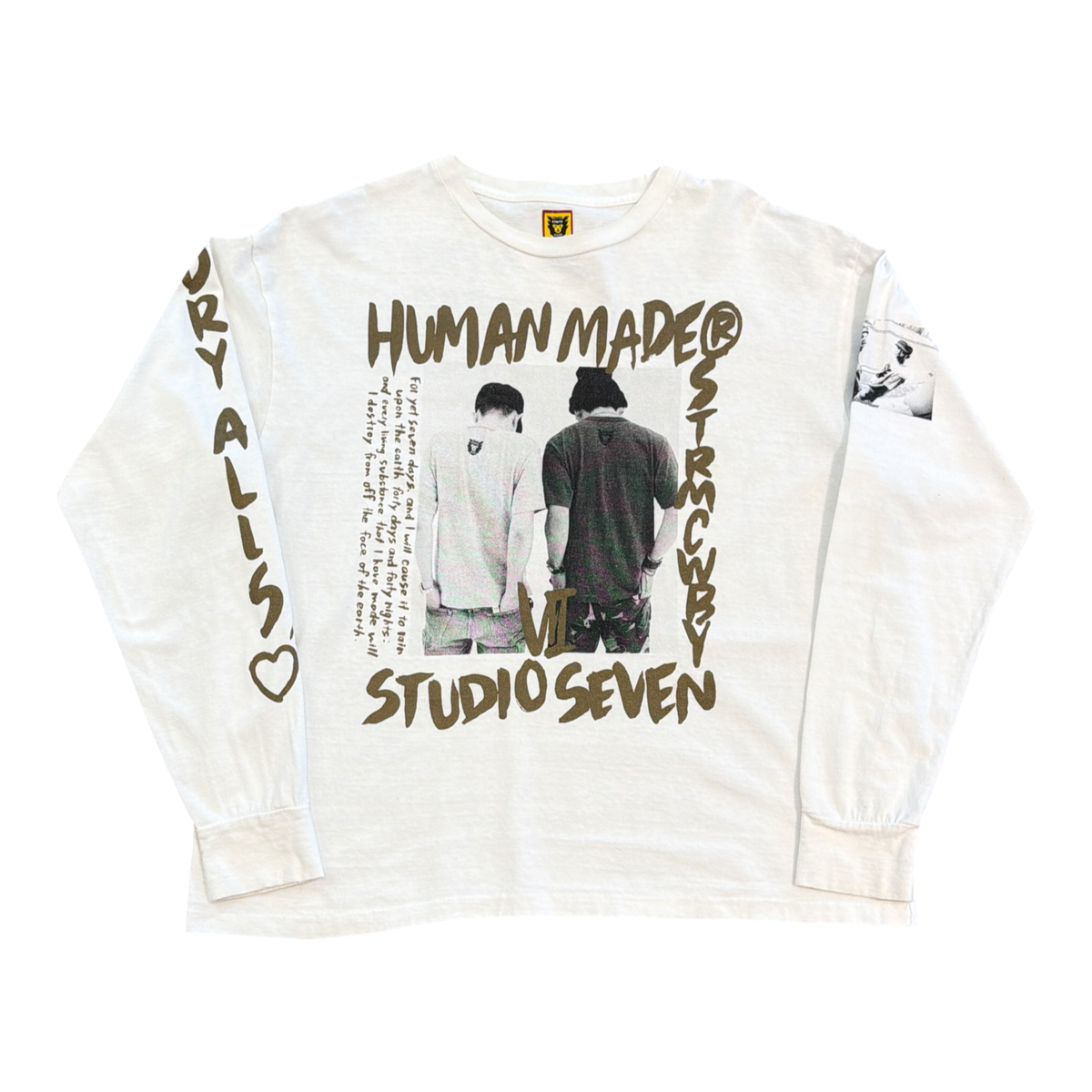 Human Made Studio Seven Longsleeve White