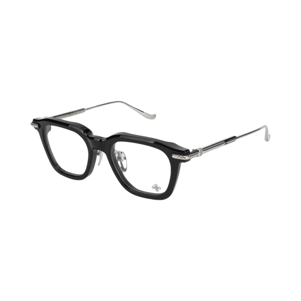 Black Chrome Hearts Glasses