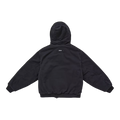 Supreme Reversible Faux Fur Hooded Work Jacket Black