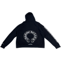 WWW.CHROMEHEARTS.COM Silver Glitter Hoodie