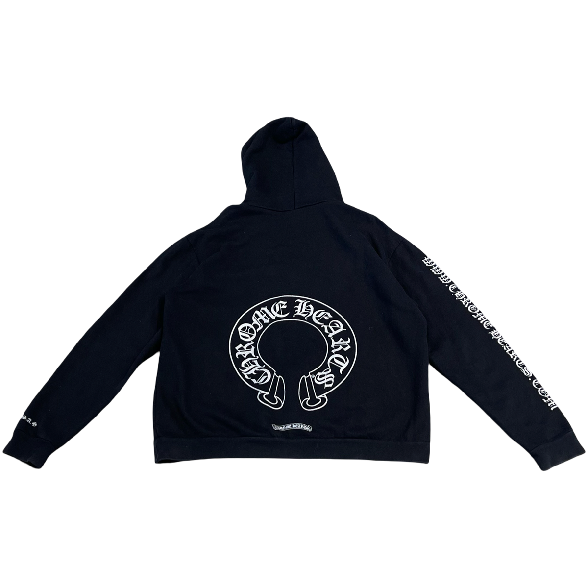 WWW.CHROMEHEARTS.COM Silver Glitter Hoodie
