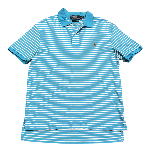 Vintage Blue Rugby Polo Ralph Lauren Shirt