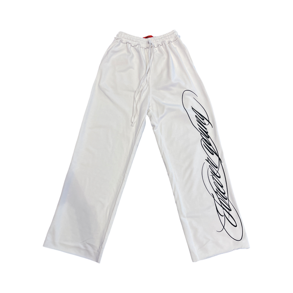 Bacykism BCK FOREVER SWEATPANTS (WHITE)