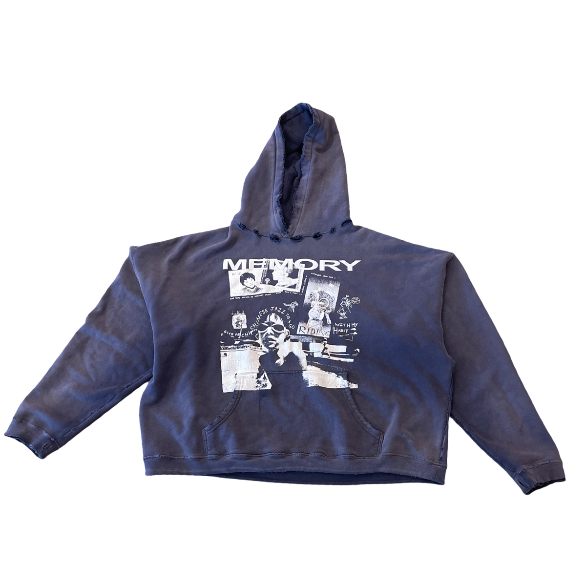 Enfants Riches Deprimes Memory Hoodie In Nightshade