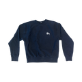 STUSSY Basic Black Stussy Crewneck Sweatshirt