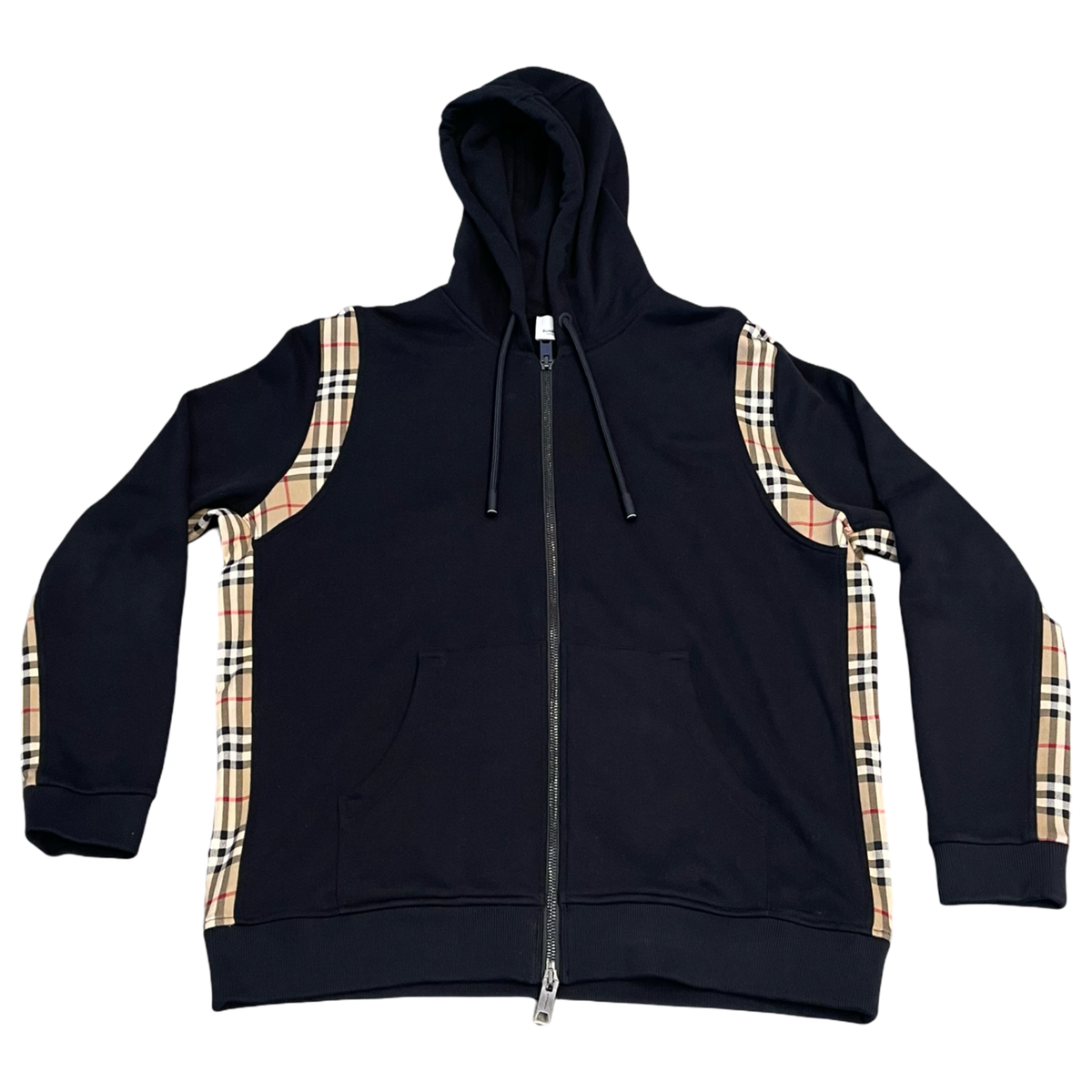 Burberry Vintage Check Panel Hoodie