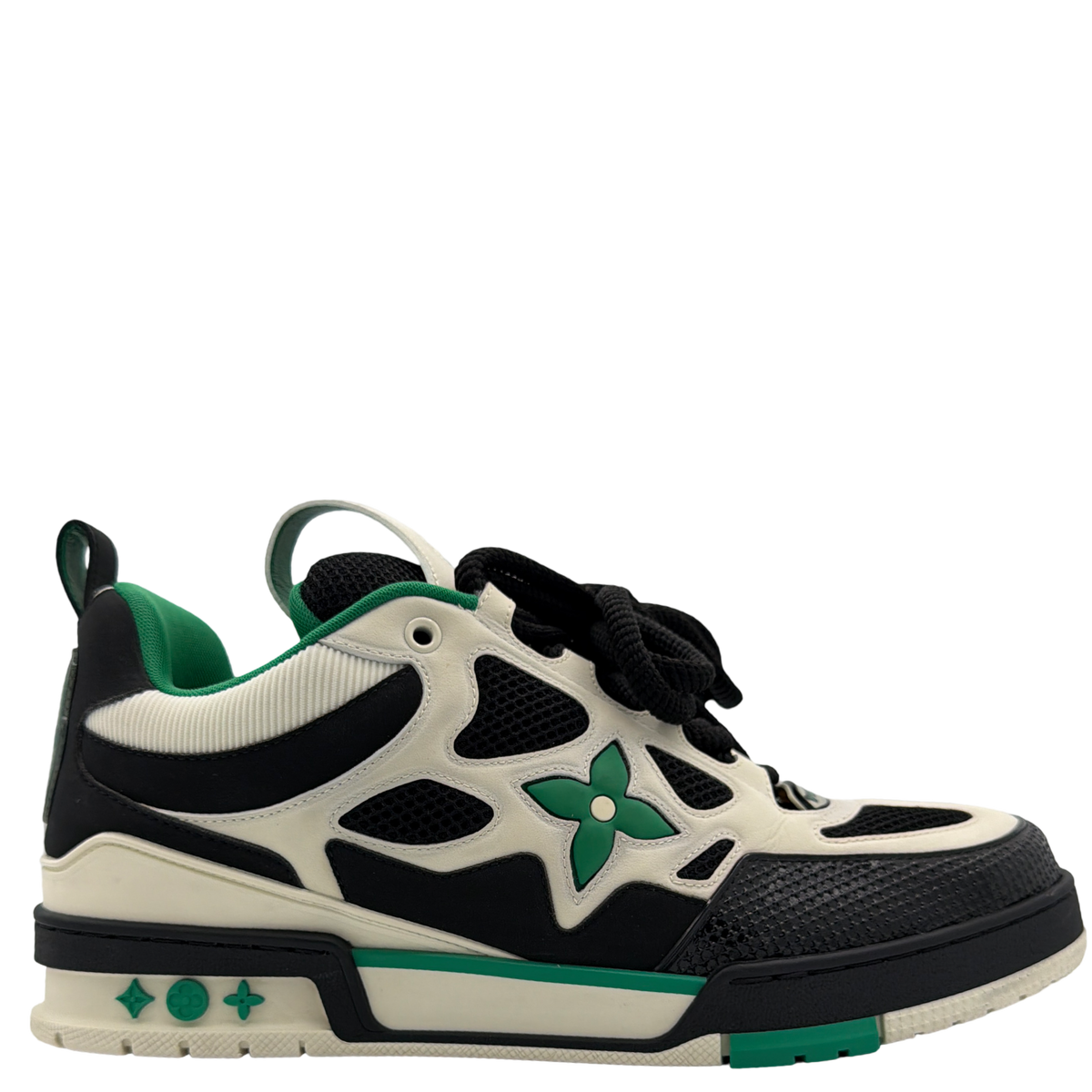 Louis Vuitton LV Skate Sneaker Green Black Cream