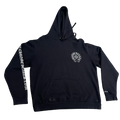 WWW.CHROMEHEARTS.COM Silver Glitter Hoodie