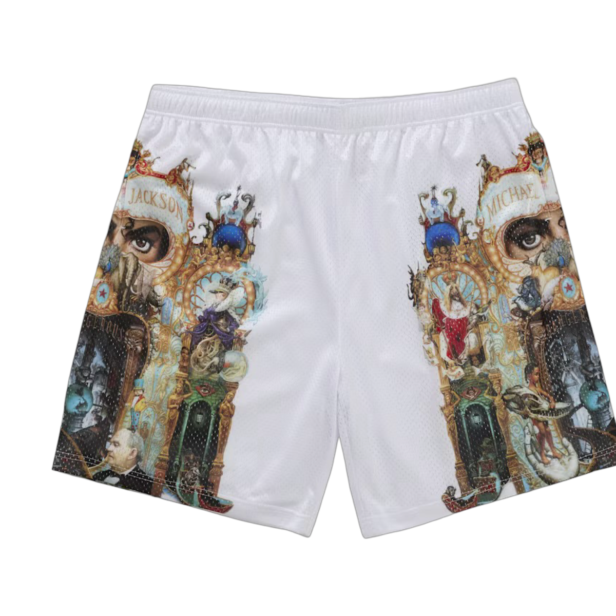 Supreme Michael Jackson Dangerous Mesh Short White