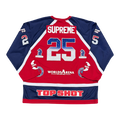 Supreme Rhinestone Hockey Jersey Red