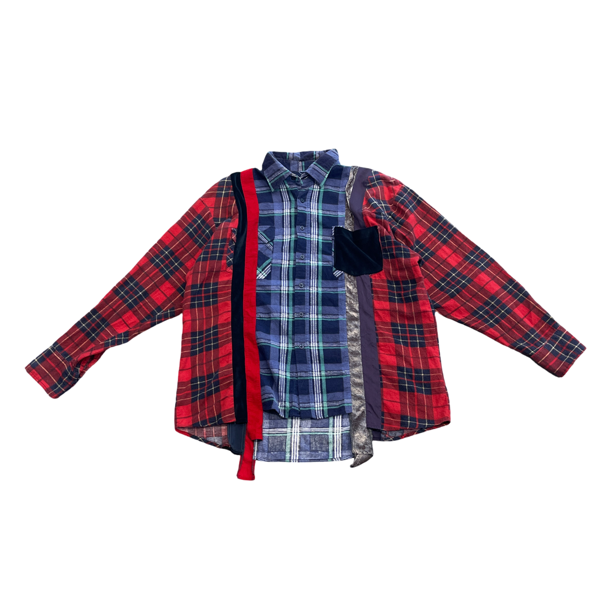 Rebuilt By Needles Flannel Shirt