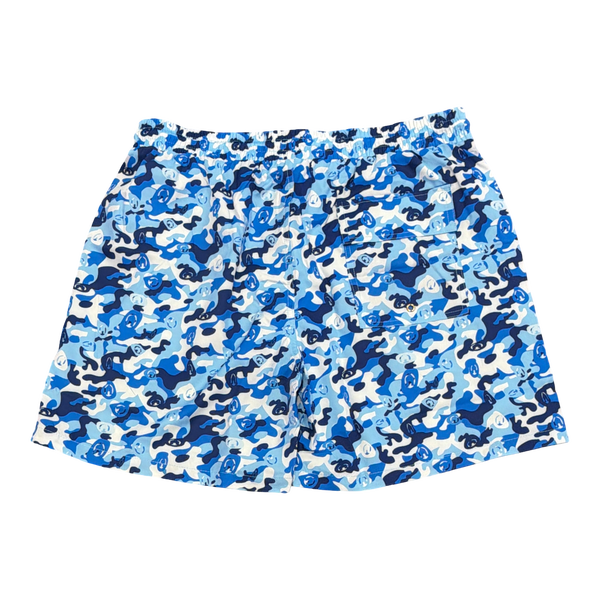 H1LL HOUSE BLUE CAMO SWIM TRUNKS