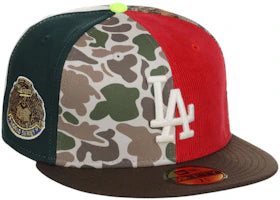 New Era Los Angeles Dodgers Chase B x MLB Maximal 59Fifty Fitted Cap Multi/Plaid/Pink