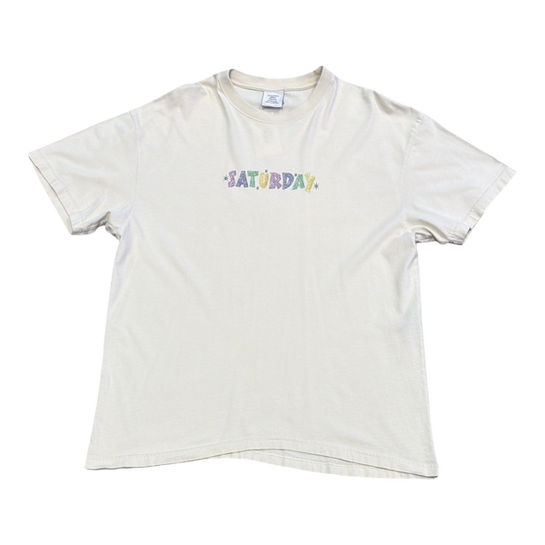 Vetements Saturday White Tee