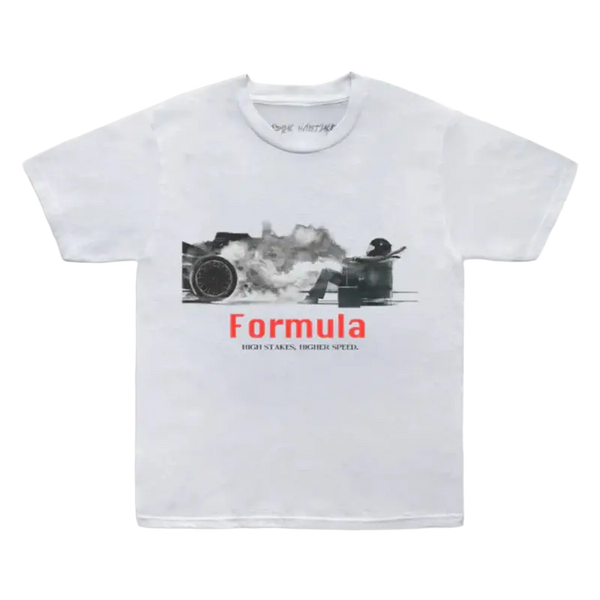 Chew Forever Lion Spray Tee Black