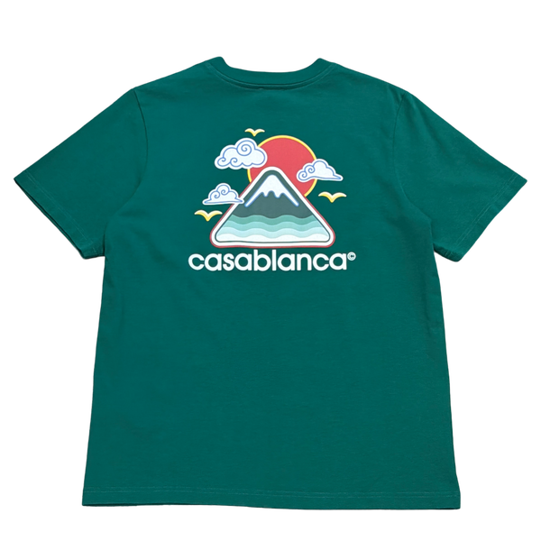Casablanca Mountain Green T-Shirt