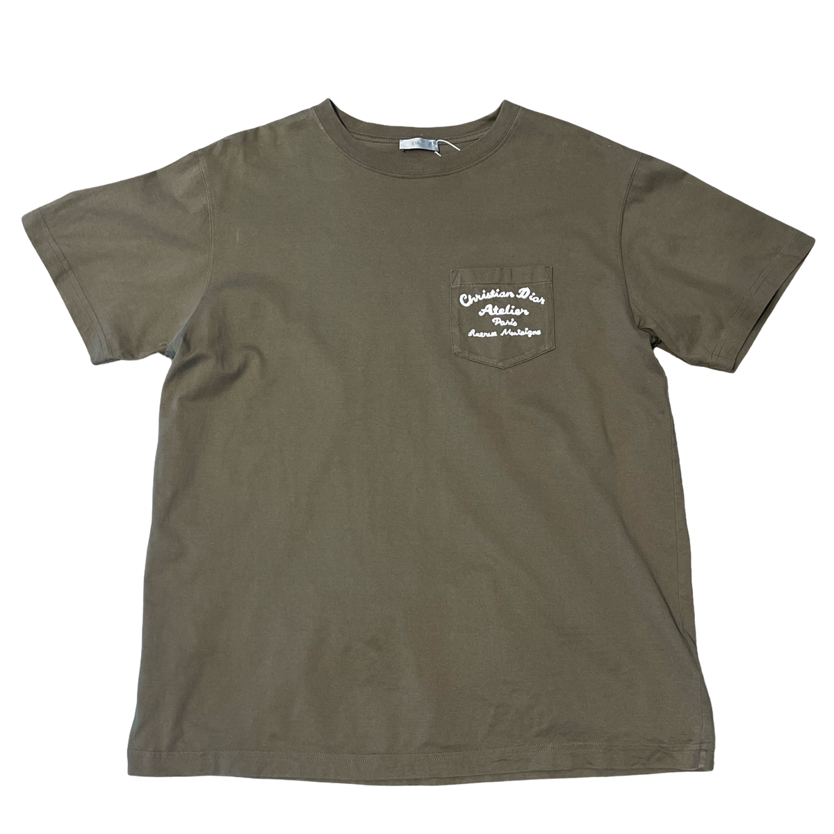 Dior Atelier Army Green T Shirt
