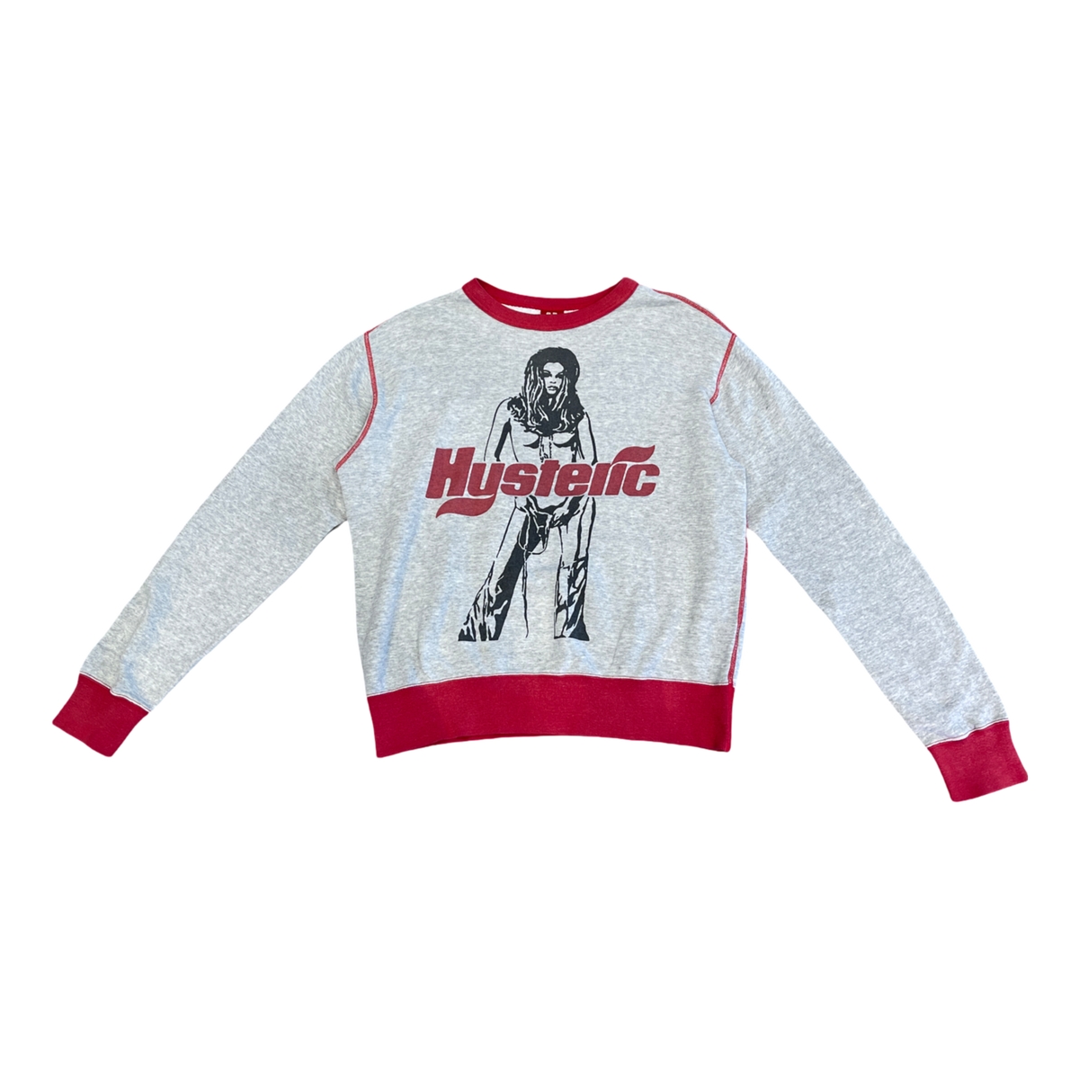 Hysteric Glamour Grey/Red Sweatshirt