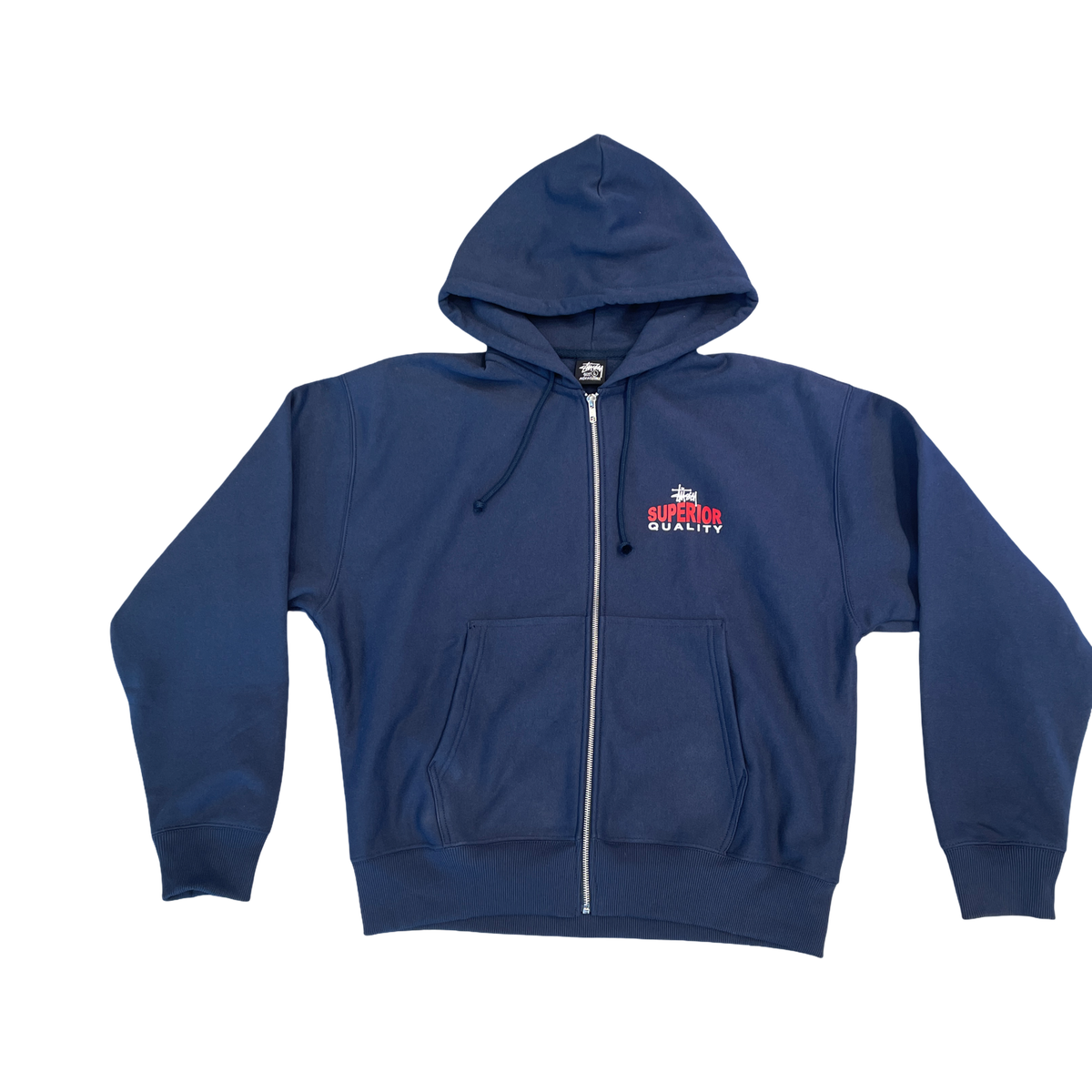 STUSSY Superior Quality Zip Hoodie