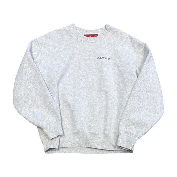 Supreme NYC Crewneck Ash Grey