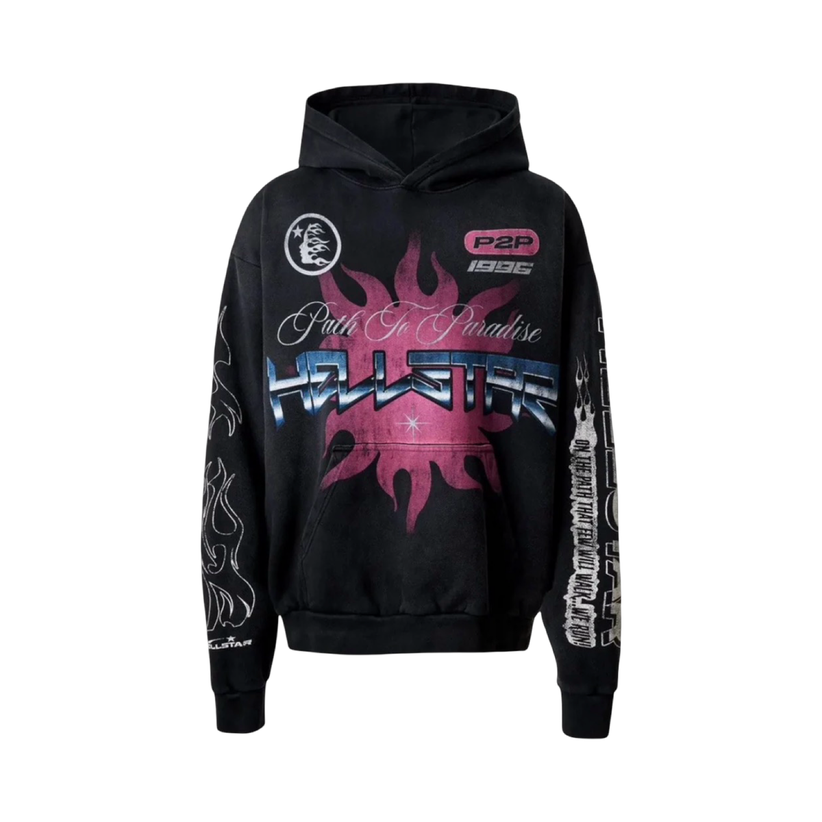 Hellstar Racer Hoodie Black