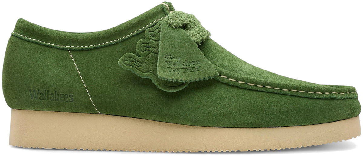 Clarks Originals Wallabee Wallabee Day 2604 Green Suede