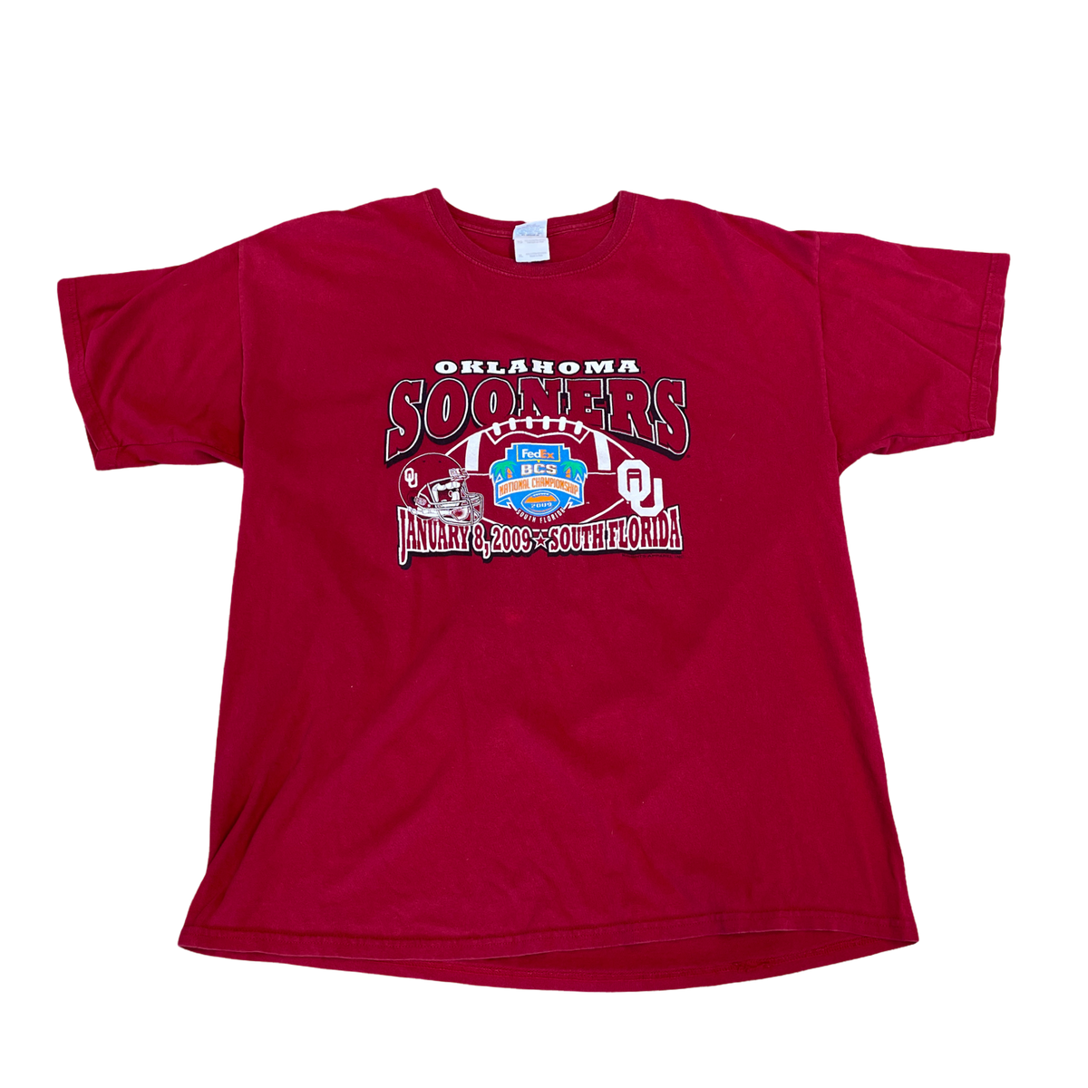 2009 OU National Championship Tee