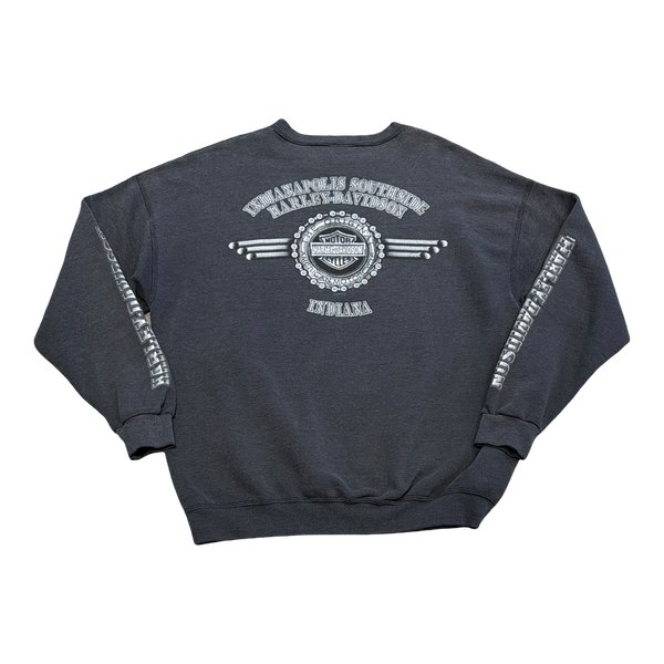 Vintage Harley Davidson Grey Indiana Sweatshirt