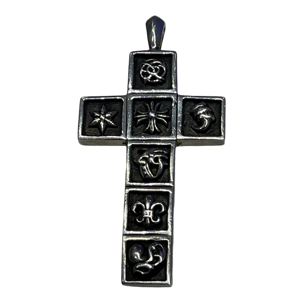 Chrome Hearts Multi-Frame Cross Pendant