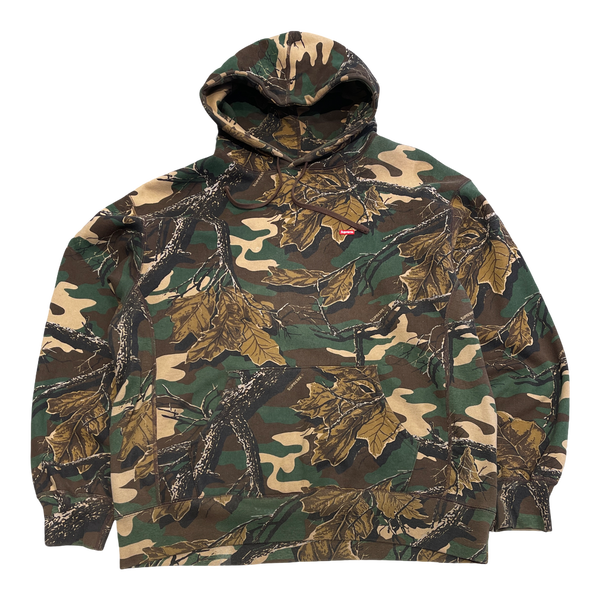 Supreme Small Box Hooded Sweatshirt (FW22) Branch Woodland Camo