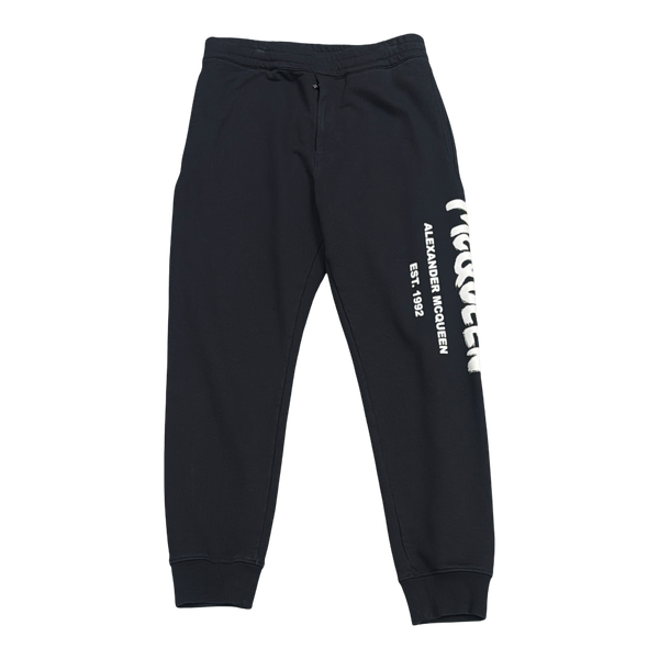 Alexander Mcqueen Graffiti Sweatsuit Black [Youth]