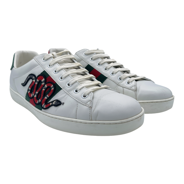Gucci Ace Embroidered Snake