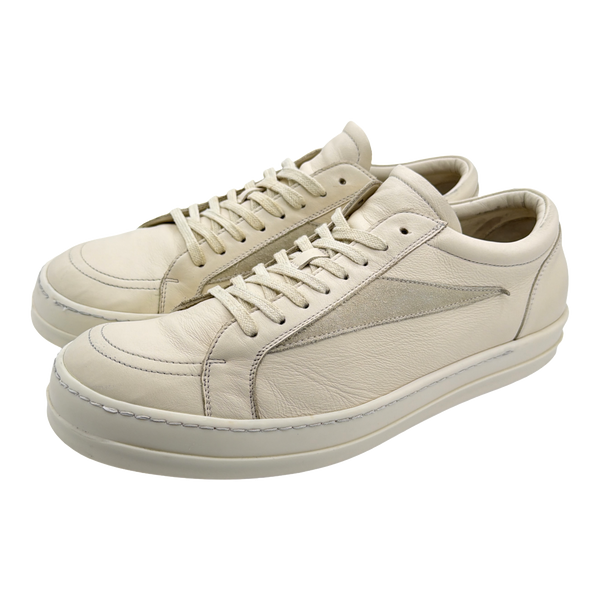 Rick Owen Low Top Sneakers Cream