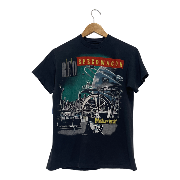1984 Reo Speedwagon Wheels Are Tourin Tee