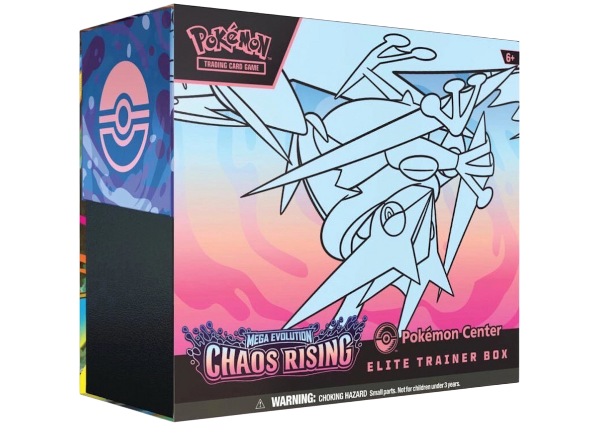 2026 Pokémon Mega Evolution Chaos Rising Pokemon Center Elite Trainer Box