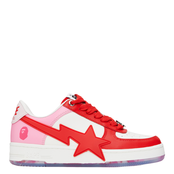 A Bathing Ape Bape Sta OS Pink/Red Sneakers