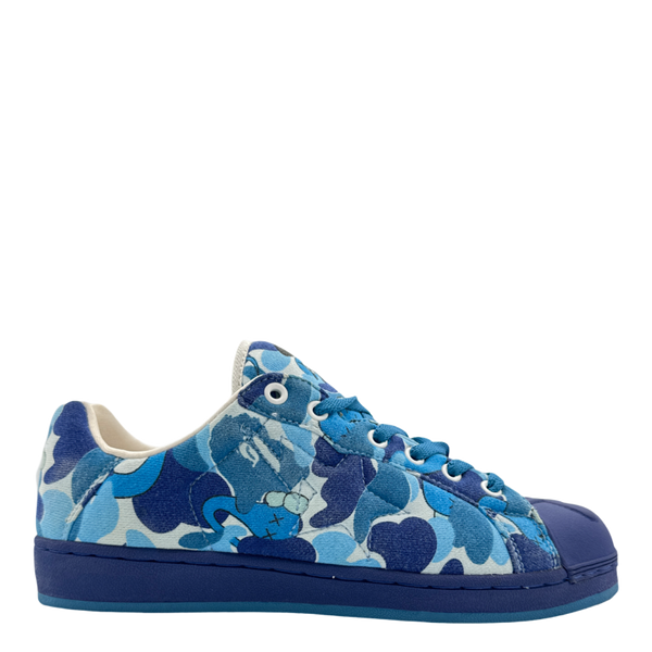 A Bathing Ape Skull Sta KAWS Blue Camo