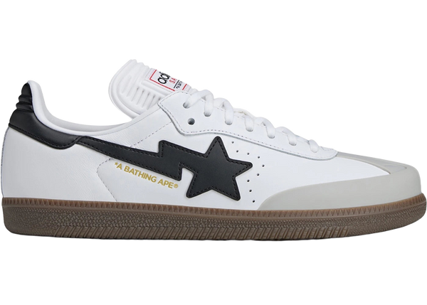 adidas Samba Bape White Black Gum - Limited Edition Sneakers