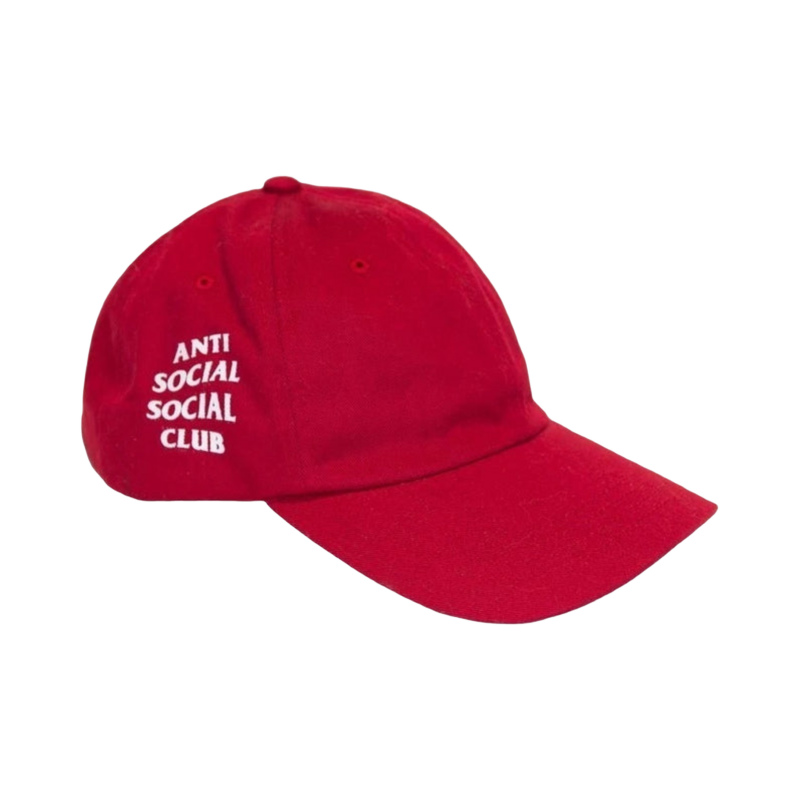 Anti Social Social Club Get Weird Cap Red
