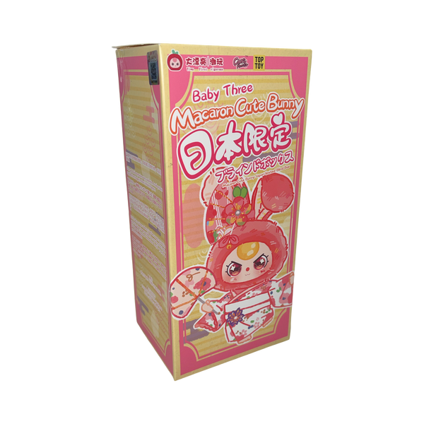 Baby Three Macaron Cute Bunny Japan Exclusive
