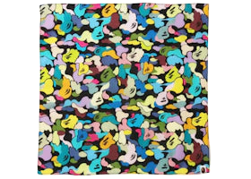 BAPE Multi Camo Bandana Black