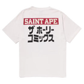 BAPE x Saint Mxxxxxx Squadron Tee Vintage White