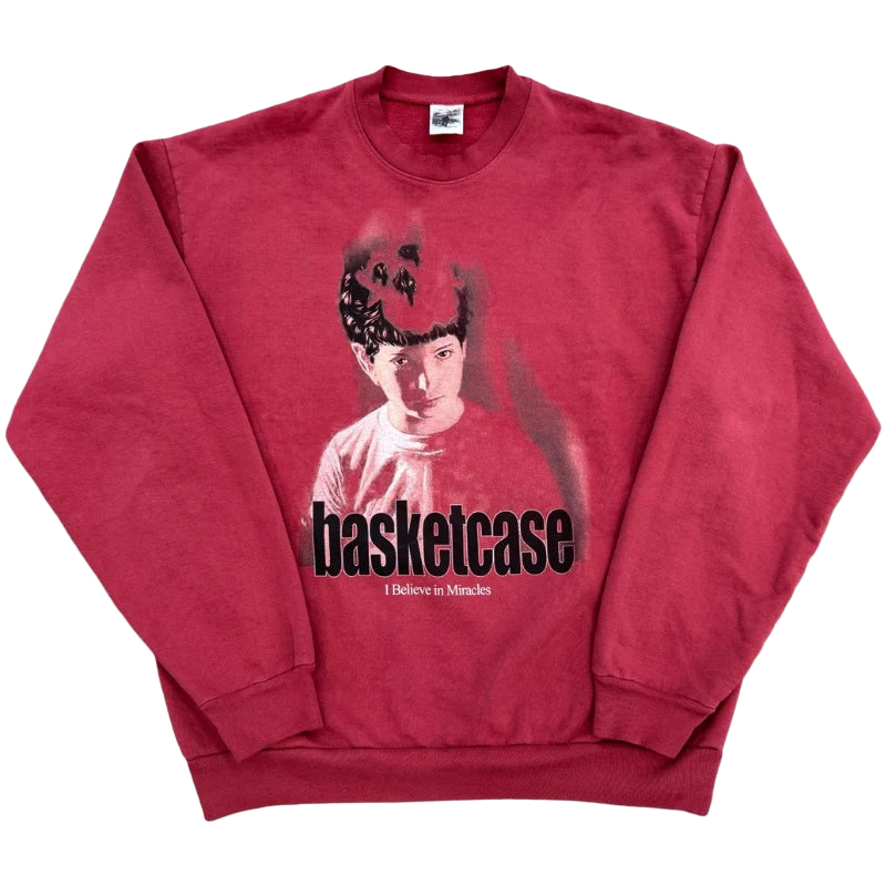 Basketcase Gallery Miracle Crewneck Sweatshirt - Maroon